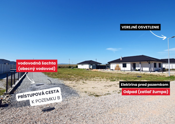 Nová IBV, Stavebný pozemok, Cestice, len 14 km od KE